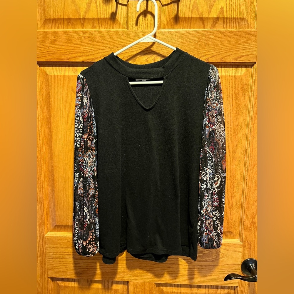Long sleeve blouse